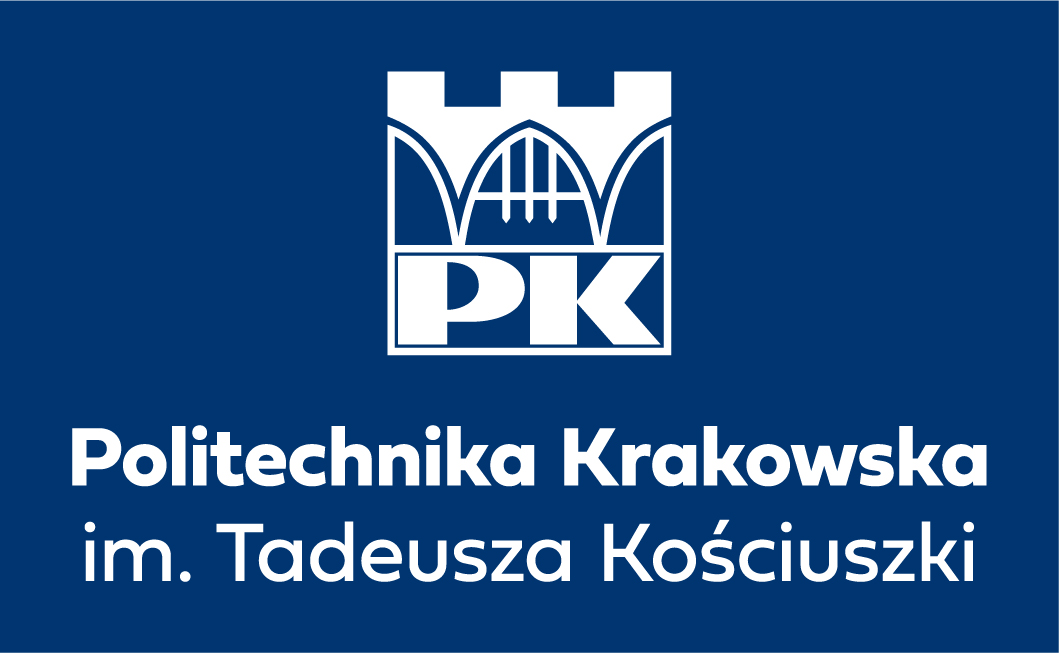 symetryczne inwersyjne logo Politechniki Krakowskiej