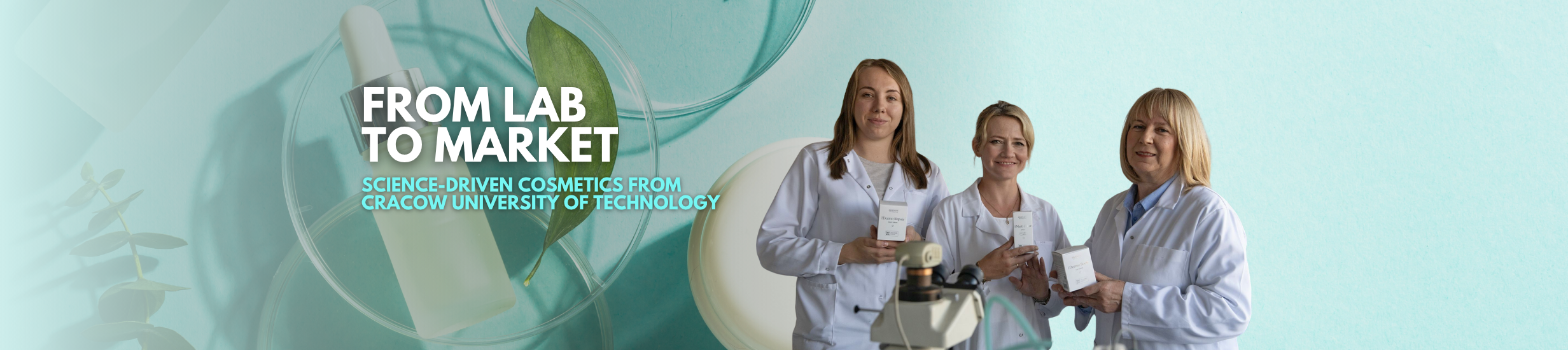 Pro-health "Anti-Pollution" skincare line, born in the laboratories of the Cracow University of Technology