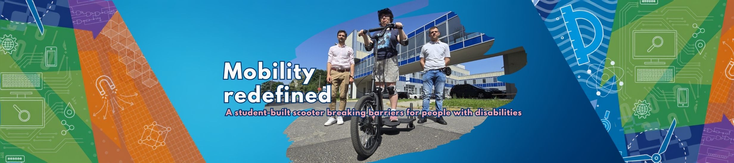 A student-built scooter breaking barriers for people with disabilities