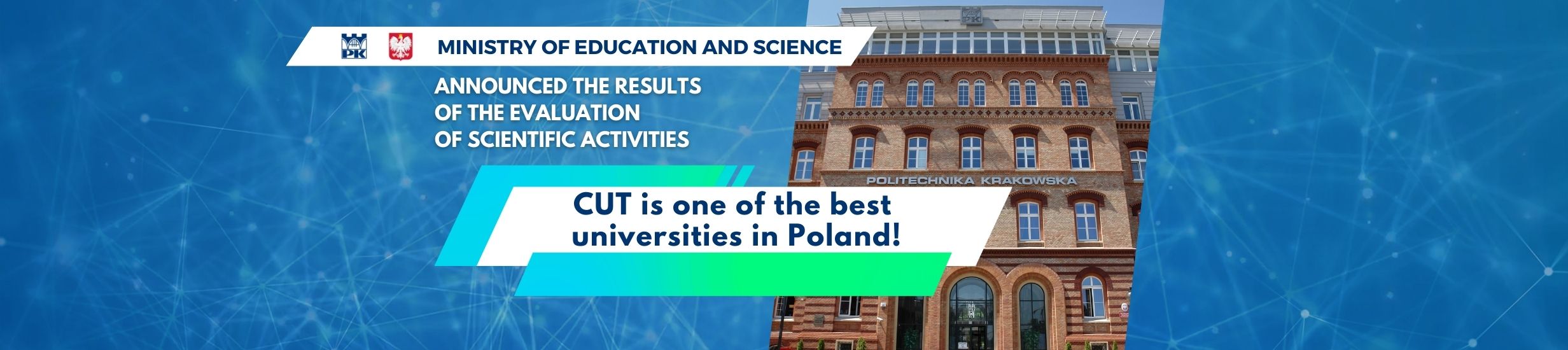 Cracow University of Technology is one of the best universities in Poland