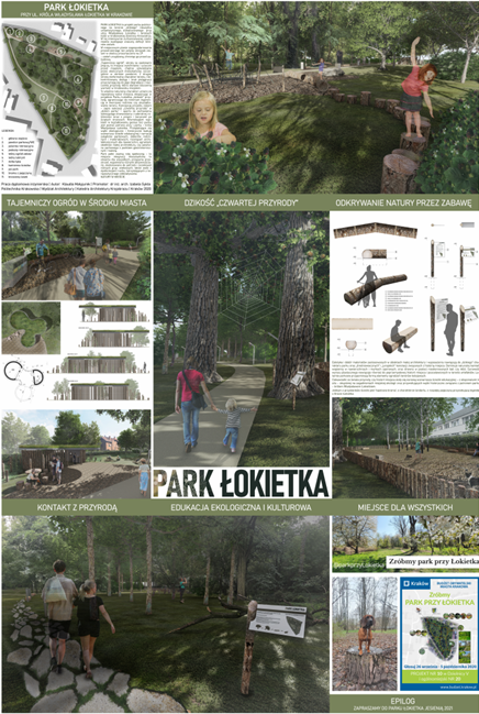 Projekt Parku Łokietka