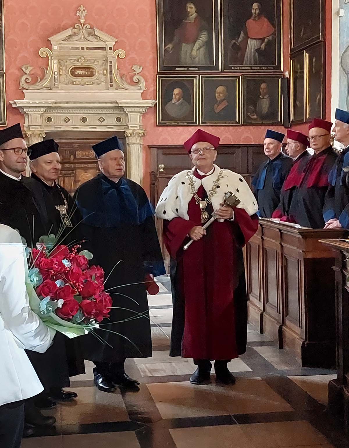 Nadanie prof. Józefowi Kuczmaszewskiemu tytułu doktora honoris causa Politechniki Krakowskiej